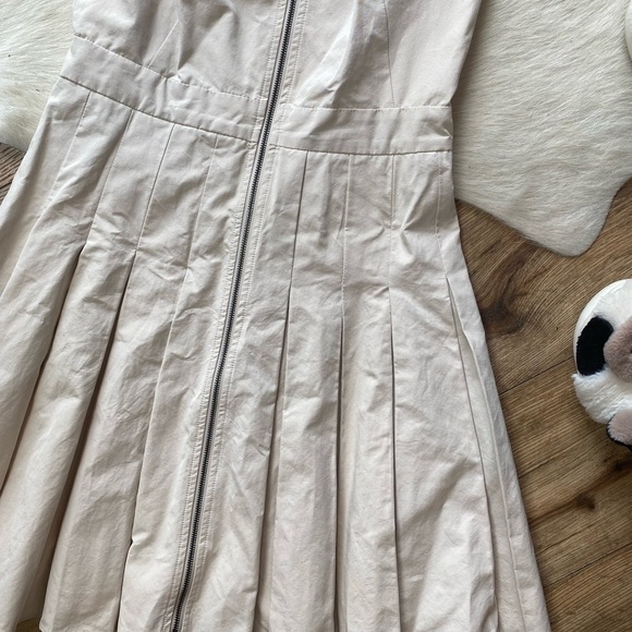 Armani Exchange Zip Front pleated skirt Dress - Picture 7 of 11